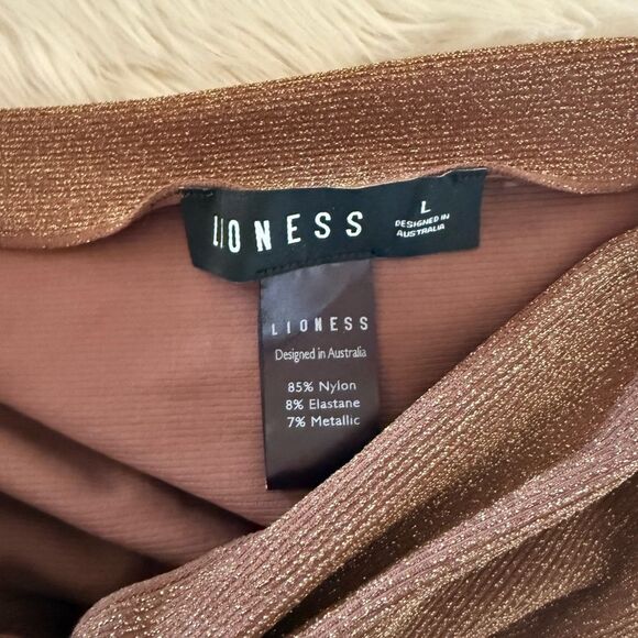 RARE Revolve 3 piece brown Bikini Set - Picture 10 of 12